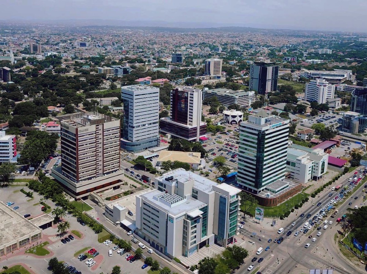 Paisaje representativo de Ghana