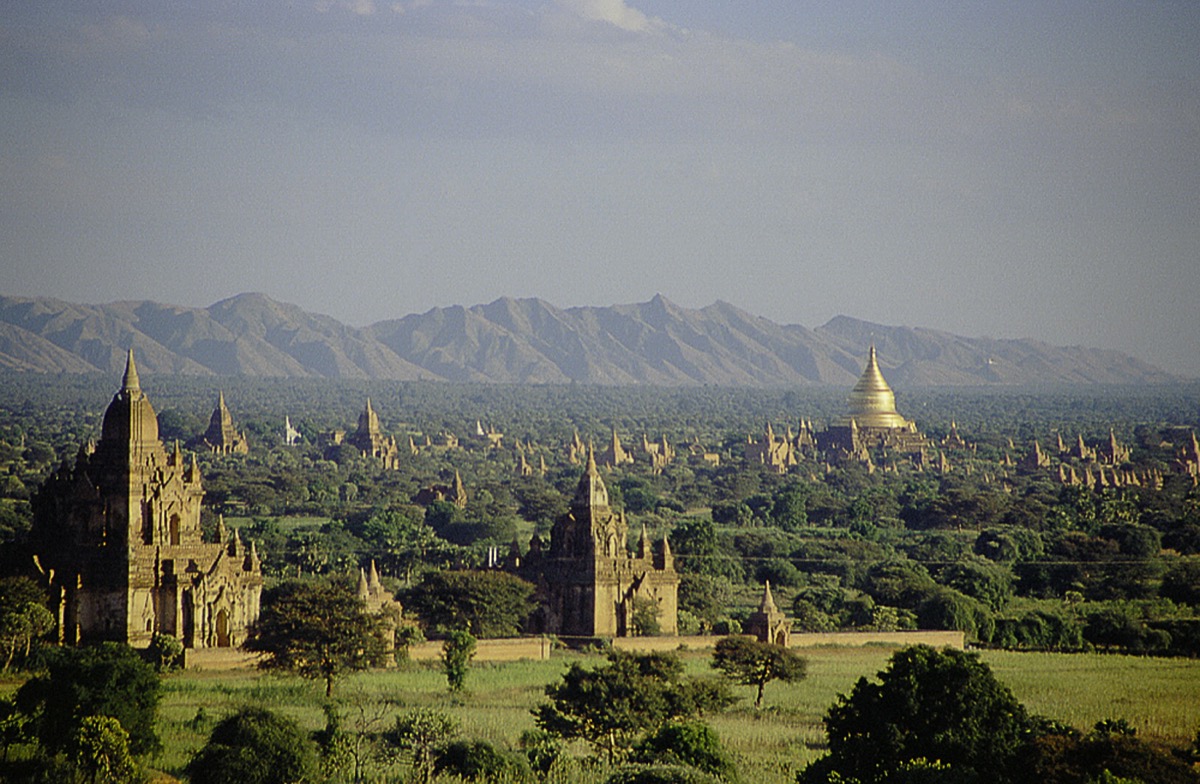Paisaje representativo de Myanmar