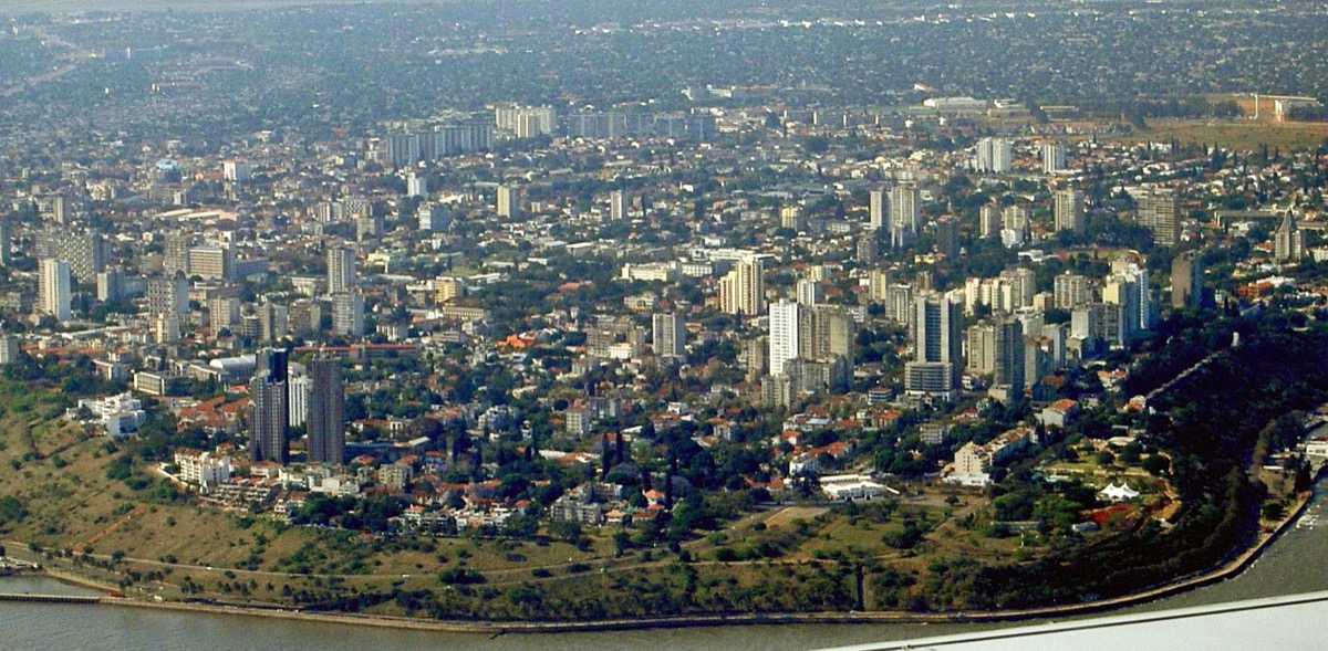 Paisaje representativo de Mozambique